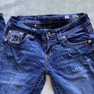 Miss Me Signature-Rise Skinny Jeans- Size 26